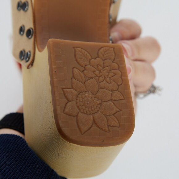 KORKS Faux Leather Draya Platform Sandal Women's Size 9 - Picture 10 of 11